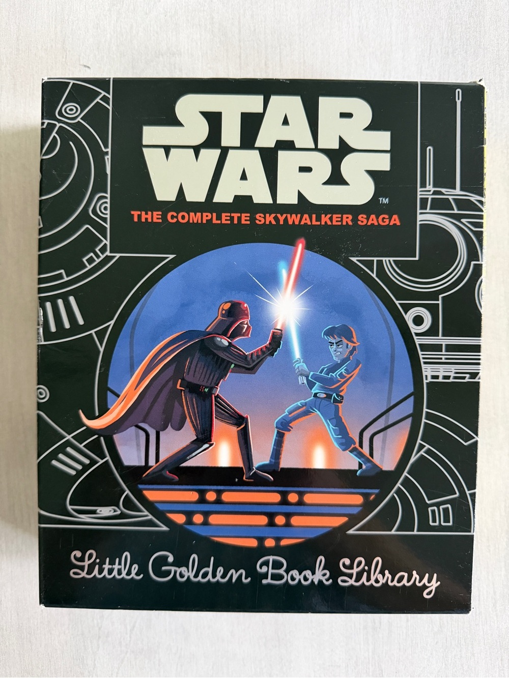 Star Wars The Complete Skywalker Saga: Little Golden Book Library Hardcover (9)